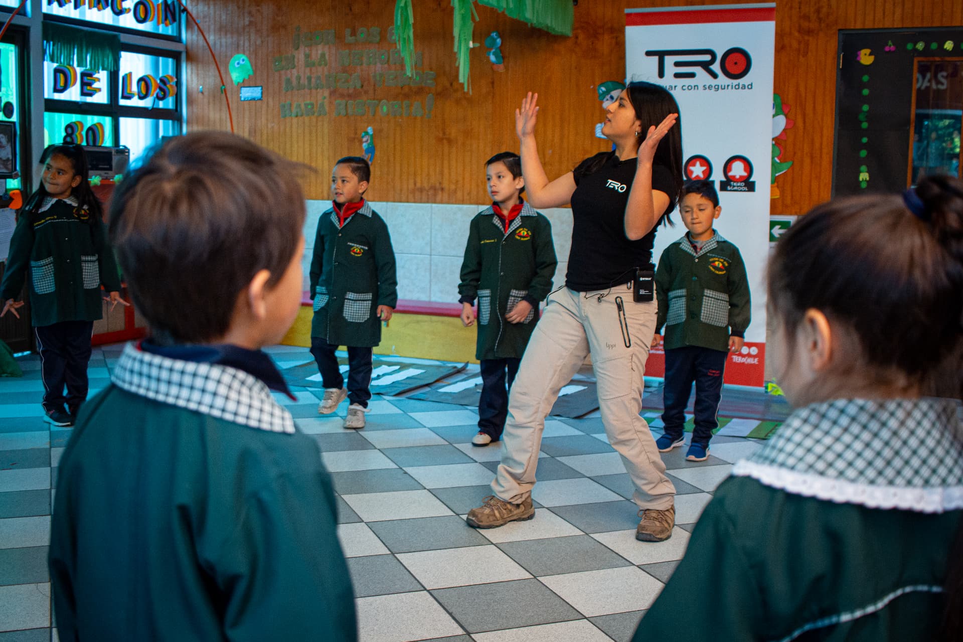 Taller lúdico de seguridad con niños y niñas